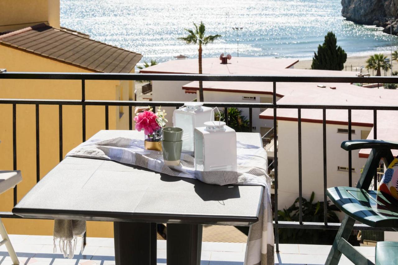 Wintowinrentals 1St Linea De Playa Vista Al Mar Y Piscina La Cala Del Moral 外观 照片